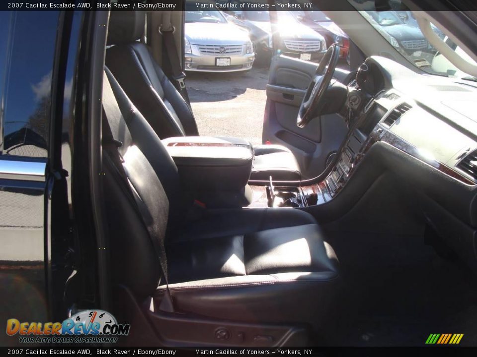2007 Cadillac Escalade AWD Black Raven / Ebony/Ebony Photo #17