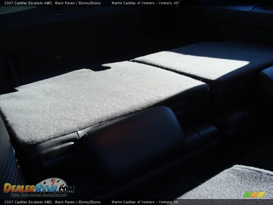 2007 Cadillac Escalade AWD Black Raven / Ebony/Ebony Photo #19