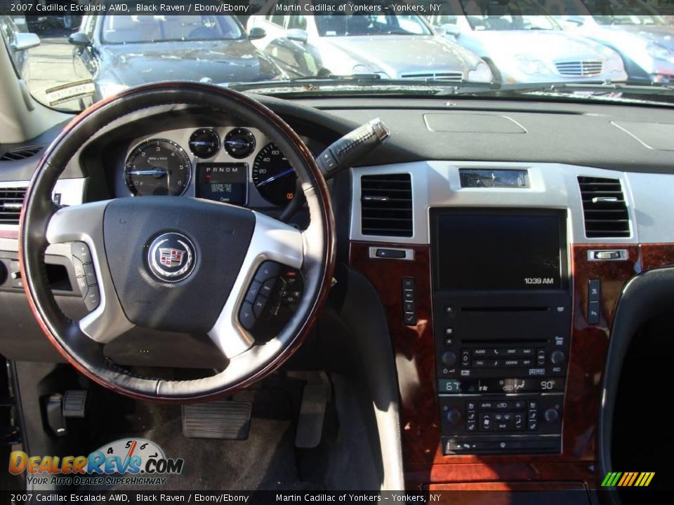 2007 Cadillac Escalade AWD Black Raven / Ebony/Ebony Photo #21