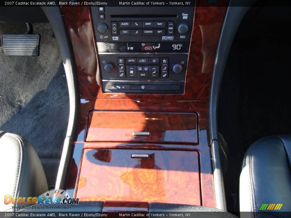2007 Cadillac Escalade AWD Black Raven / Ebony/Ebony Photo #25