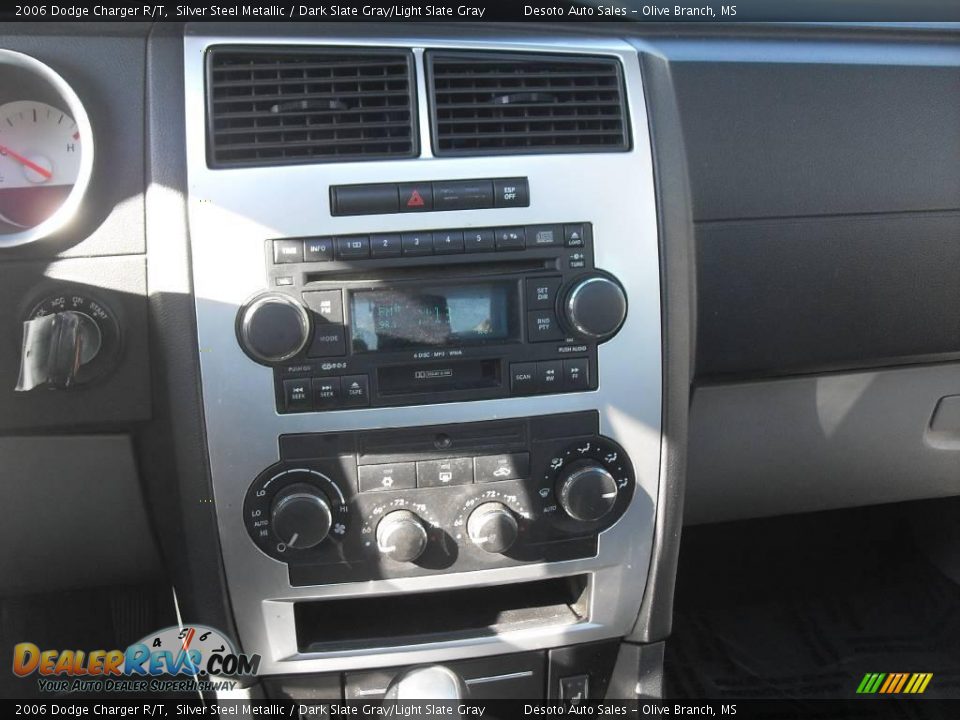 2006 Dodge Charger R/T Silver Steel Metallic / Dark Slate Gray/Light Slate Gray Photo #11