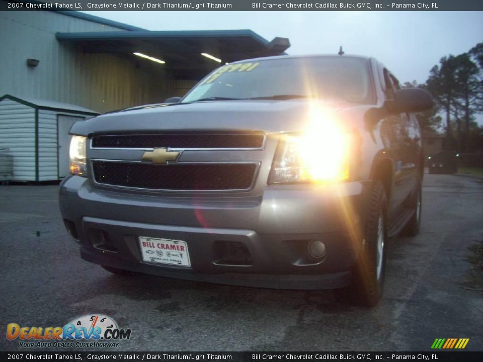 2007 Chevrolet Tahoe LS Graystone Metallic / Dark Titanium/Light Titanium Photo #2
