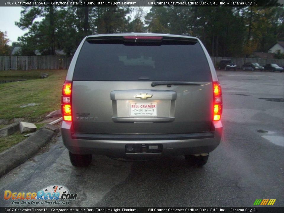 2007 Chevrolet Tahoe LS Graystone Metallic / Dark Titanium/Light Titanium Photo #3