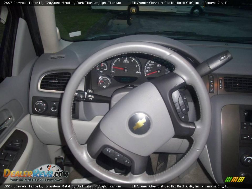 2007 Chevrolet Tahoe LS Graystone Metallic / Dark Titanium/Light Titanium Photo #10