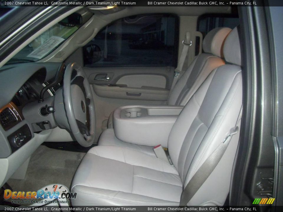 2007 Chevrolet Tahoe LS Graystone Metallic / Dark Titanium/Light Titanium Photo #11