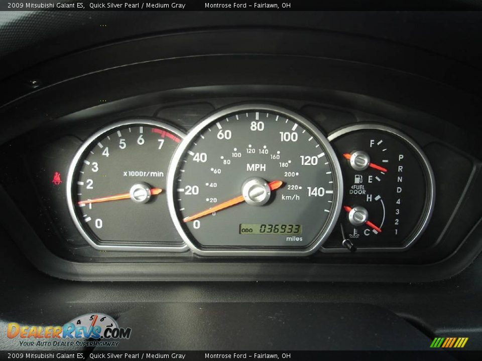 2009 Mitsubishi Galant ES Quick Silver Pearl / Medium Gray Photo #25