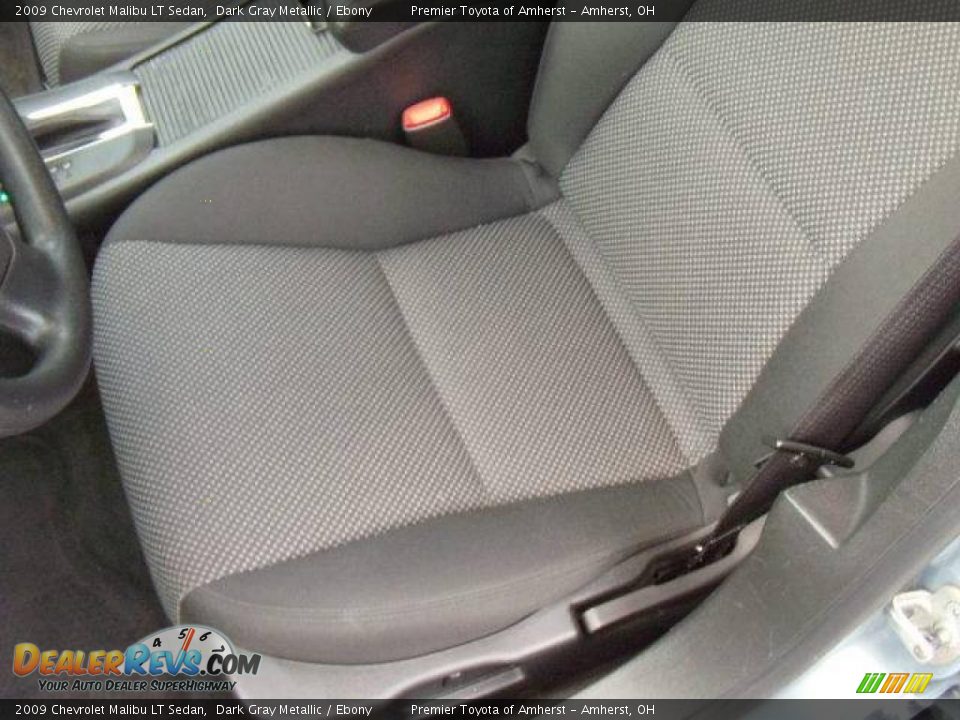 2009 Chevrolet Malibu LT Sedan Dark Gray Metallic / Ebony Photo #9