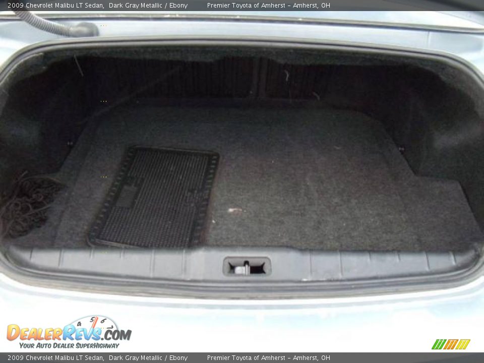2009 Chevrolet Malibu LT Sedan Dark Gray Metallic / Ebony Photo #13