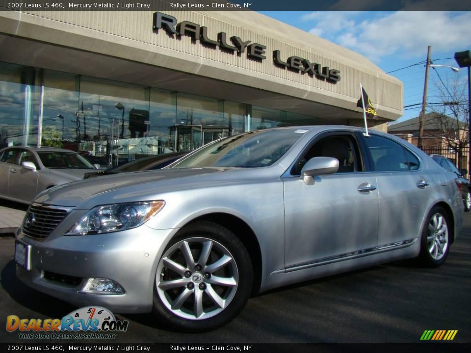 2007 Lexus LS 460 Mercury Metallic / Light Gray Photo #1