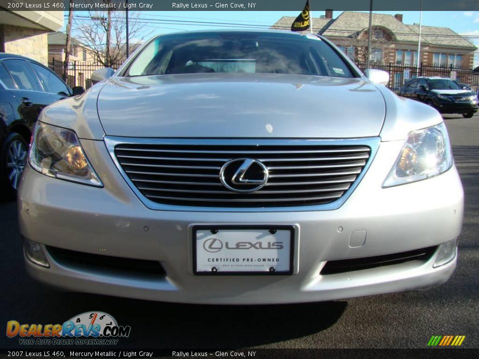 2007 Lexus LS 460 Mercury Metallic / Light Gray Photo #2