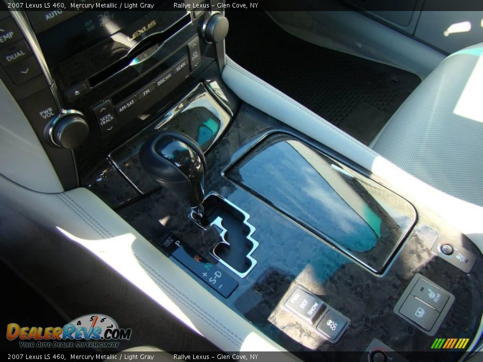2007 Lexus LS 460 Mercury Metallic / Light Gray Photo #14