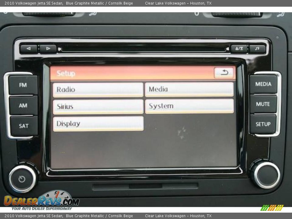 2010 Volkswagen Jetta SE Sedan Blue Graphite Metallic / Cornsilk Beige Photo #9
