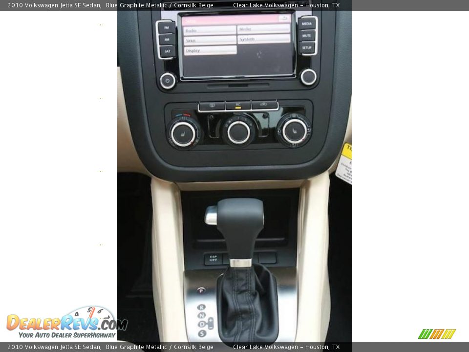 2010 Volkswagen Jetta SE Sedan Blue Graphite Metallic / Cornsilk Beige Photo #17