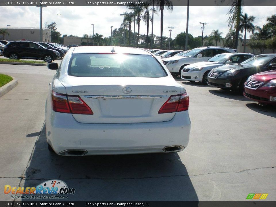 2010 Lexus LS 460 Starfire Pearl / Black Photo #6