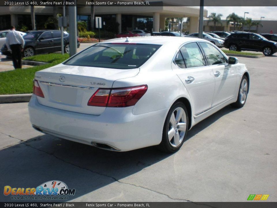2010 Lexus LS 460 Starfire Pearl / Black Photo #7