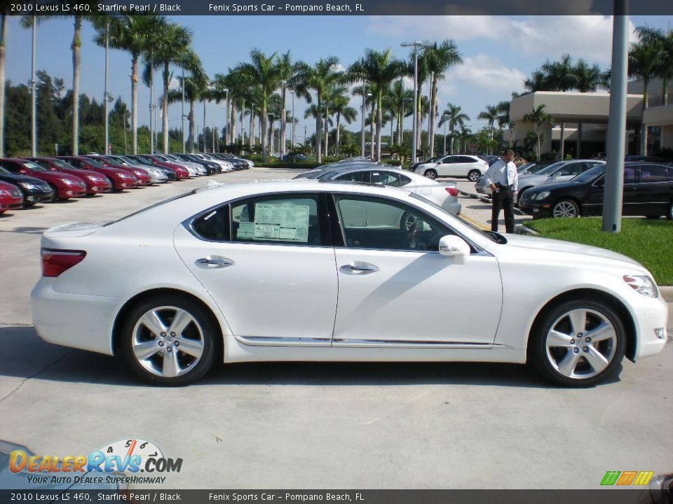 2010 Lexus LS 460 Starfire Pearl / Black Photo #8