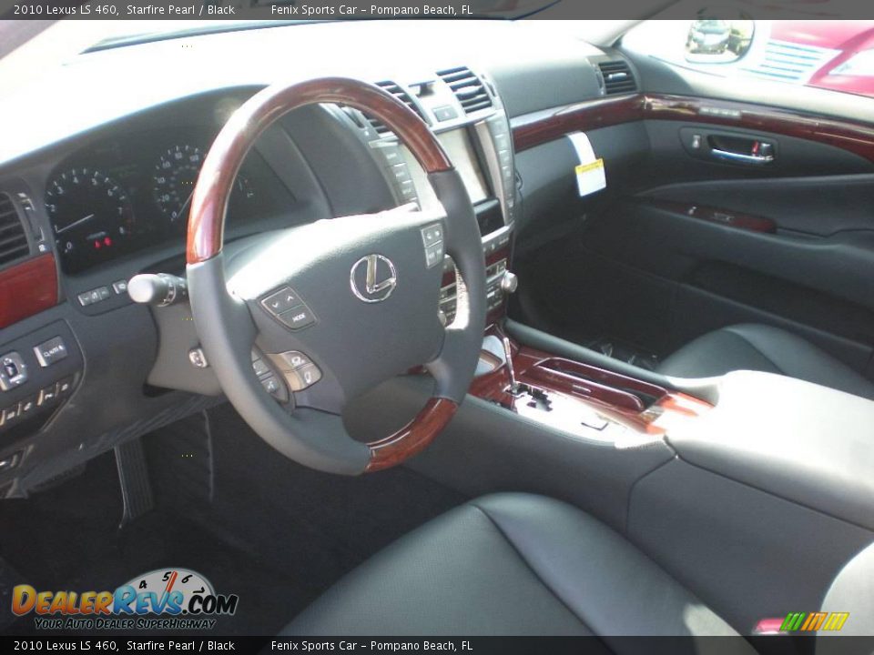 2010 Lexus LS 460 Starfire Pearl / Black Photo #11