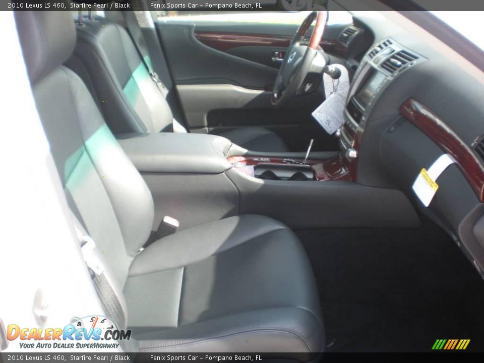 2010 Lexus LS 460 Starfire Pearl / Black Photo #16
