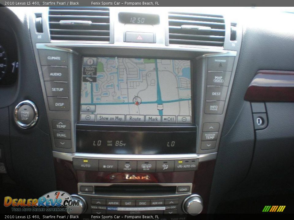 2010 Lexus LS 460 Starfire Pearl / Black Photo #22
