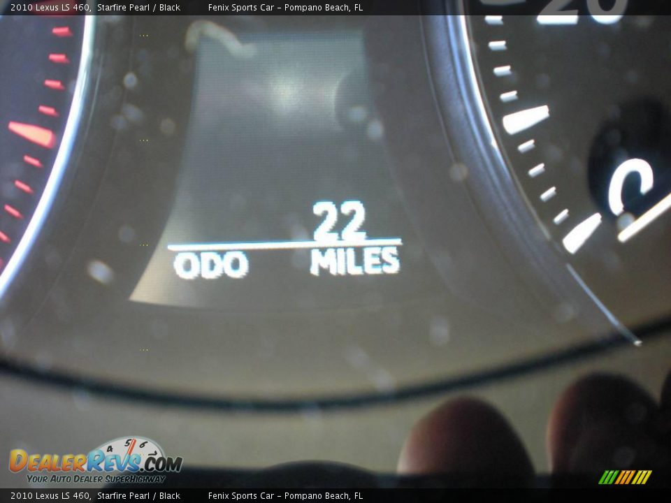 2010 Lexus LS 460 Starfire Pearl / Black Photo #29