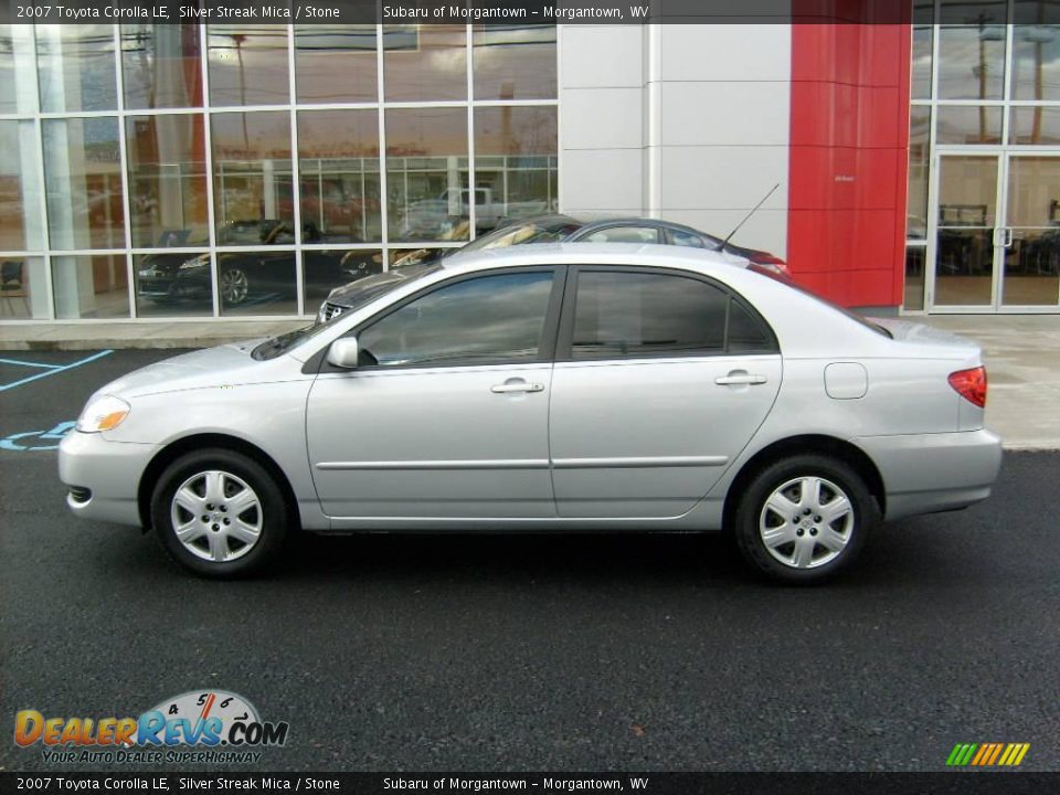 2007 Toyota Corolla LE Silver Streak Mica / Stone Photo #2
