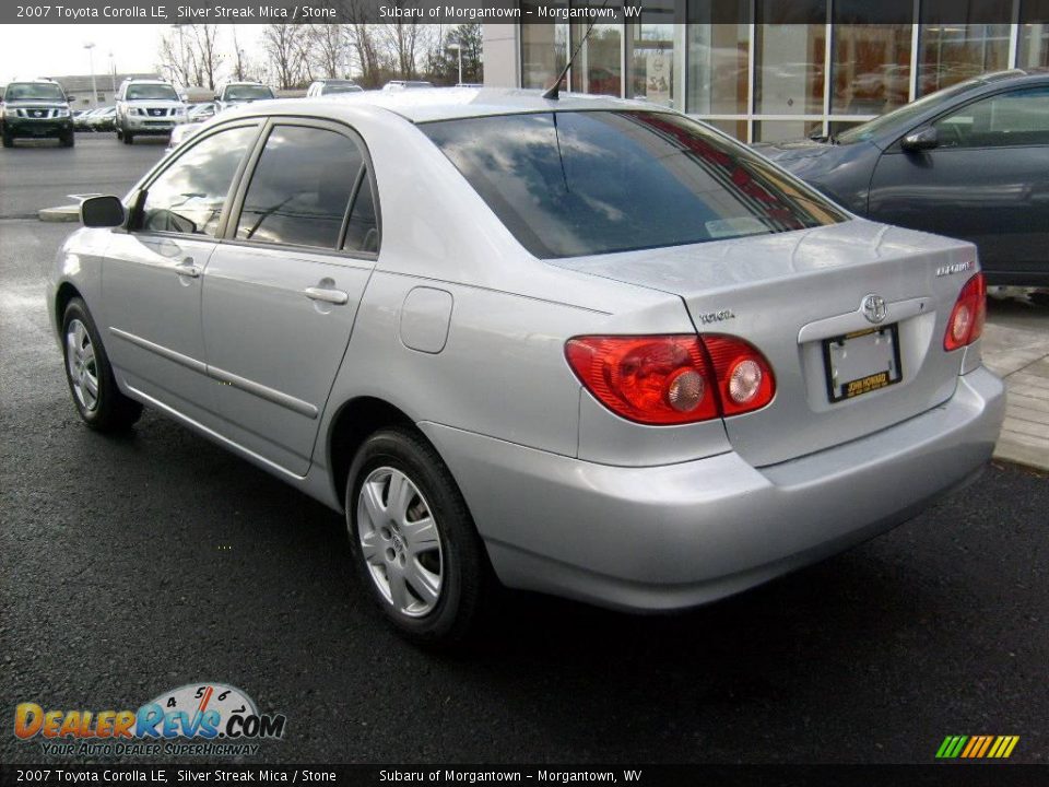 2007 Toyota Corolla LE Silver Streak Mica / Stone Photo #3