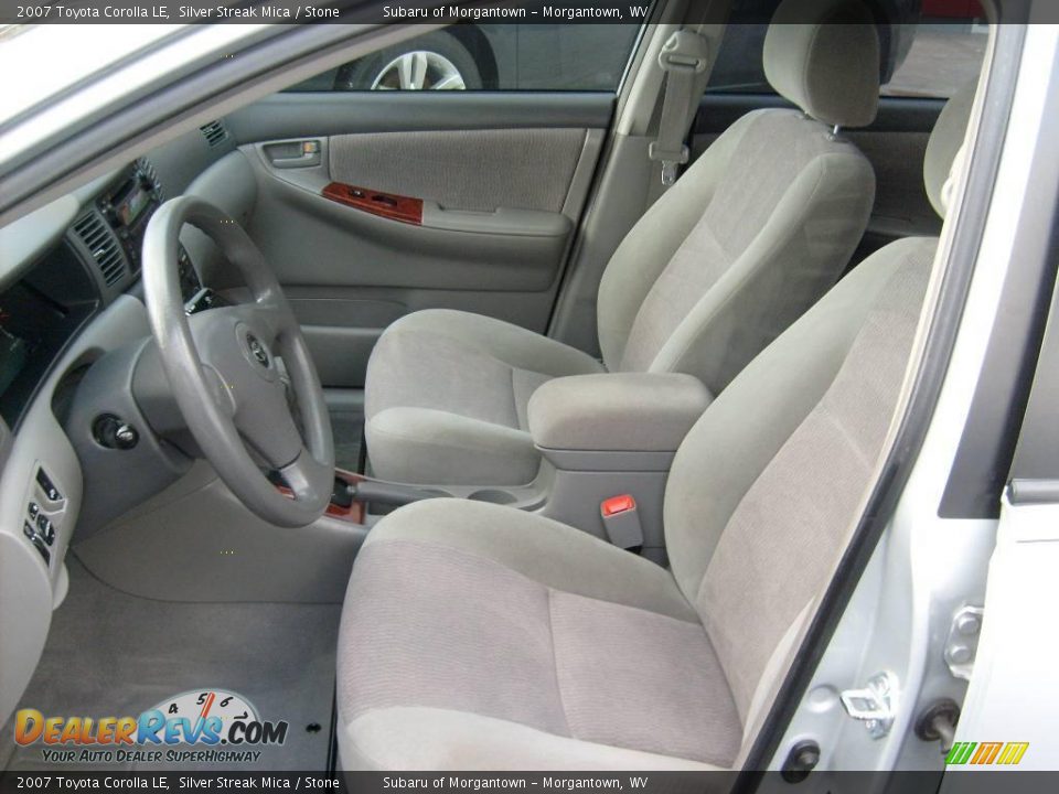 2007 Toyota Corolla LE Silver Streak Mica / Stone Photo #9