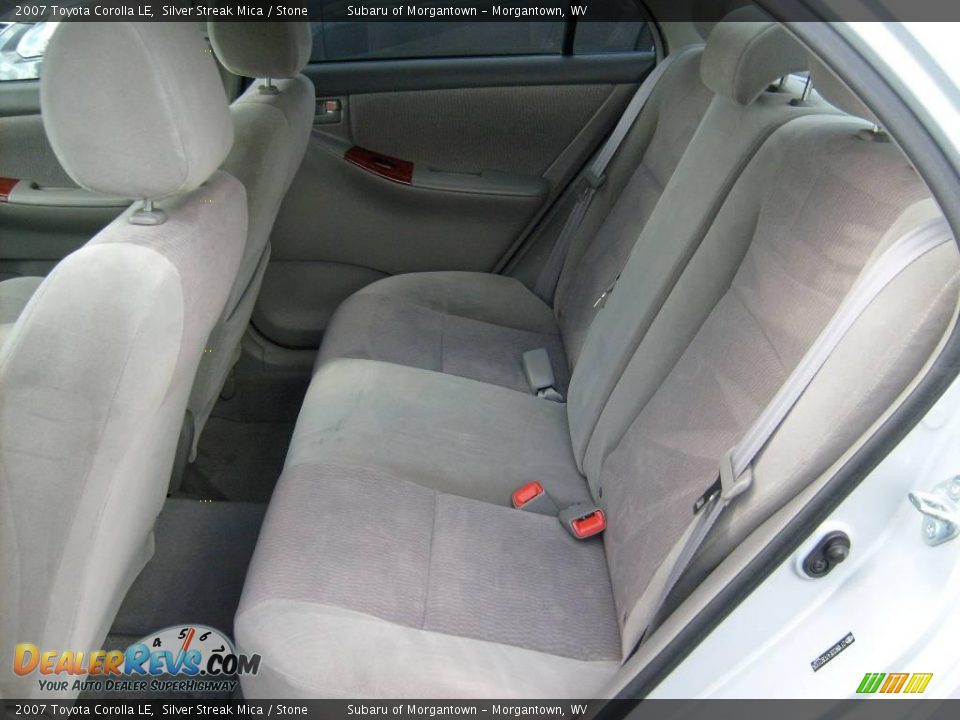 2007 Toyota Corolla LE Silver Streak Mica / Stone Photo #12
