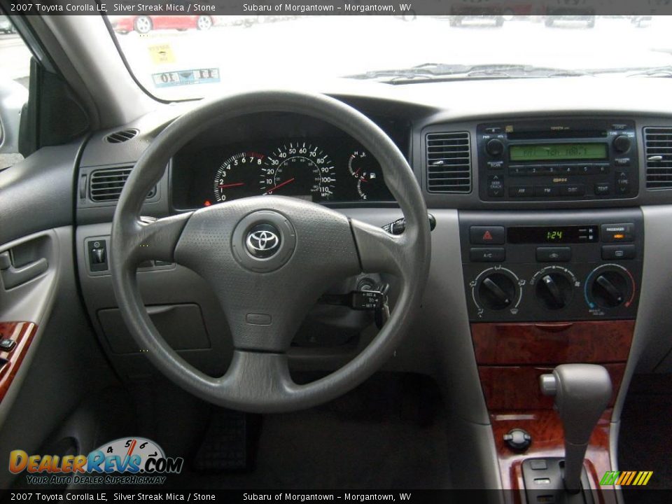 2007 Toyota Corolla LE Silver Streak Mica / Stone Photo #13