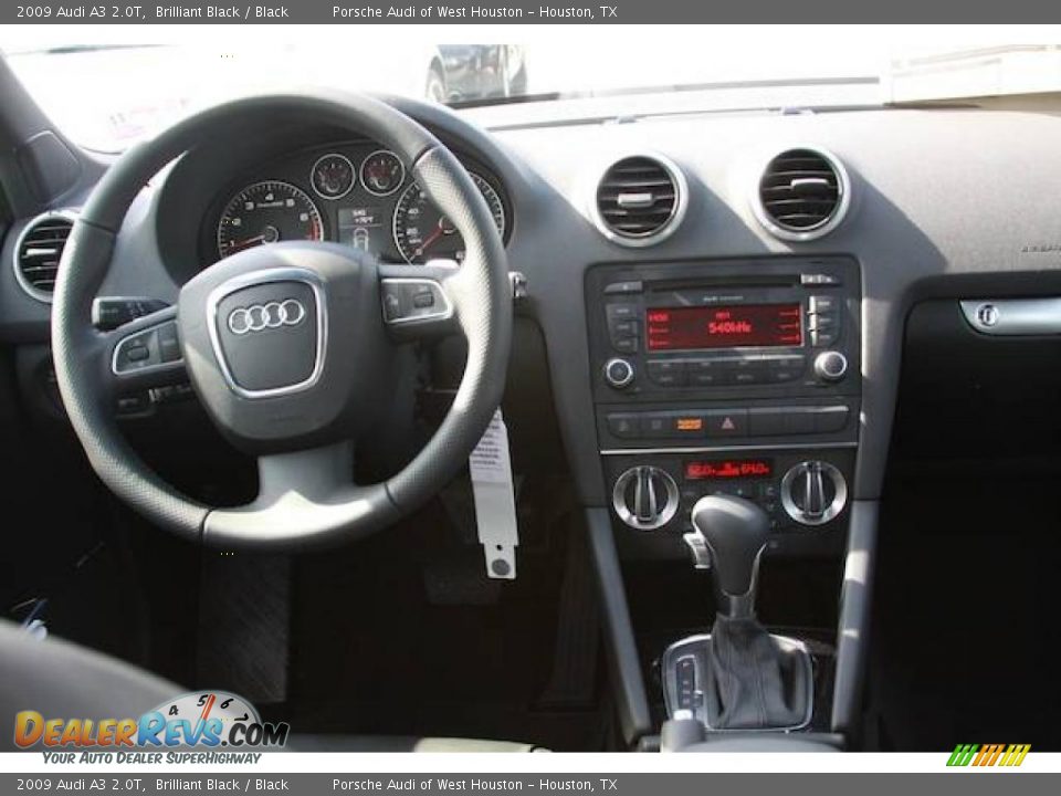 2009 Audi A3 2.0T Brilliant Black / Black Photo #4
