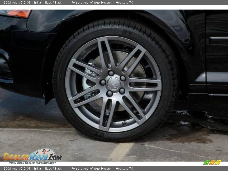 2009 Audi A3 2.0T Brilliant Black / Black Photo #5