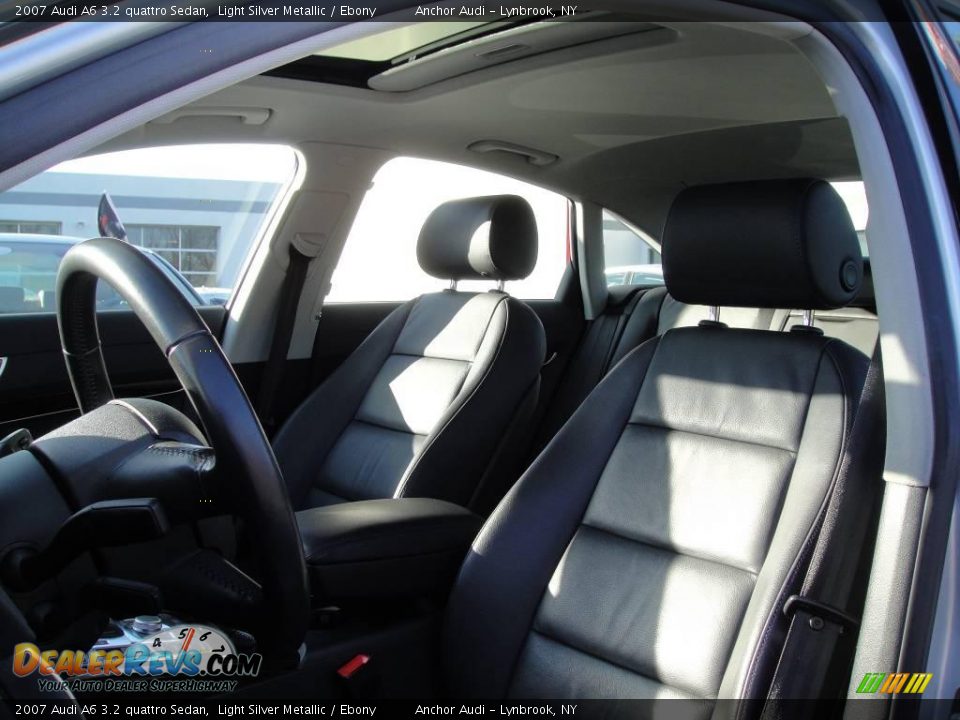 2007 Audi A6 3.2 quattro Sedan Light Silver Metallic / Ebony Photo #8