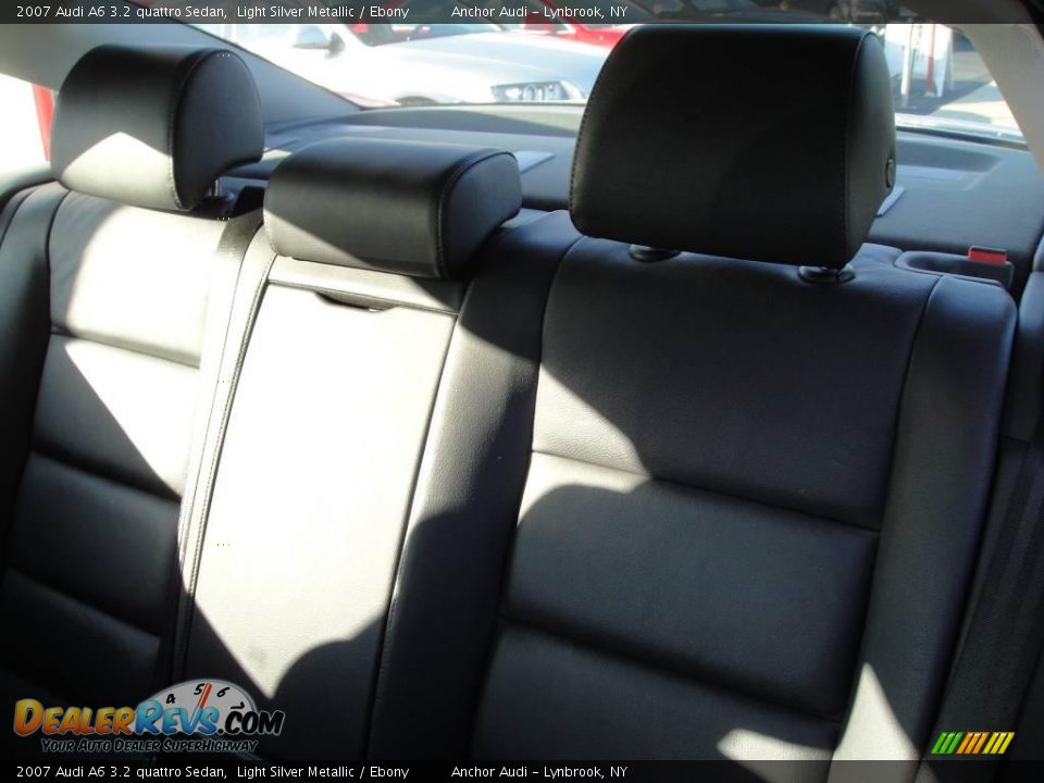 2007 Audi A6 3.2 quattro Sedan Light Silver Metallic / Ebony Photo #10