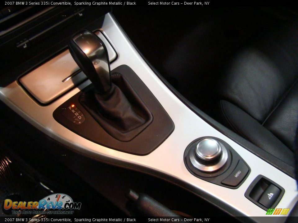 2007 BMW 3 Series 335i Convertible Sparkling Graphite Metallic / Black Photo #11