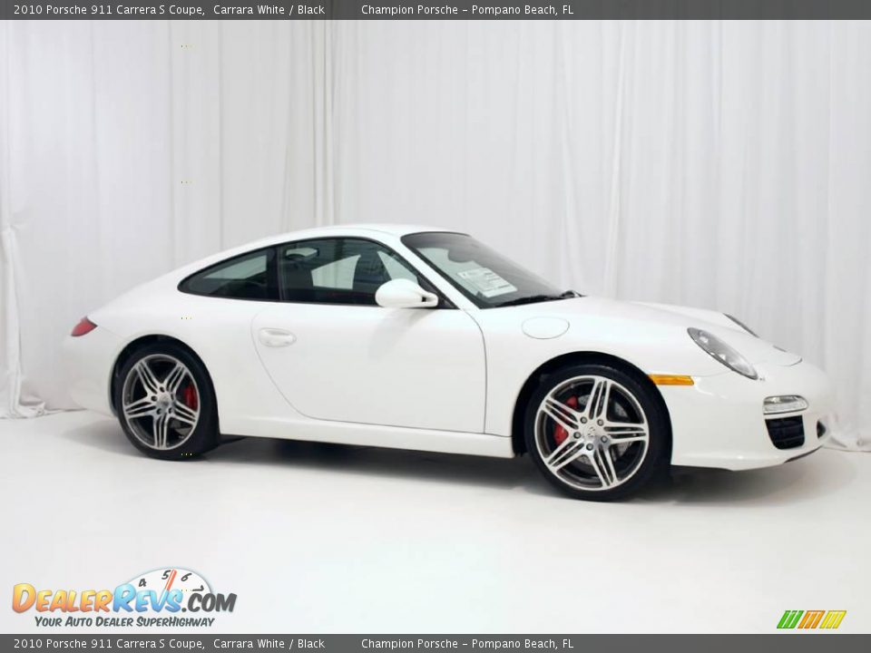 2010 Porsche 911 Carrera S Coupe Carrara White / Black Photo #3