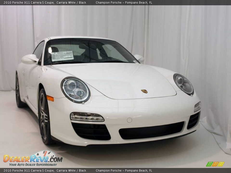 2010 Porsche 911 Carrera S Coupe Carrara White / Black Photo #4