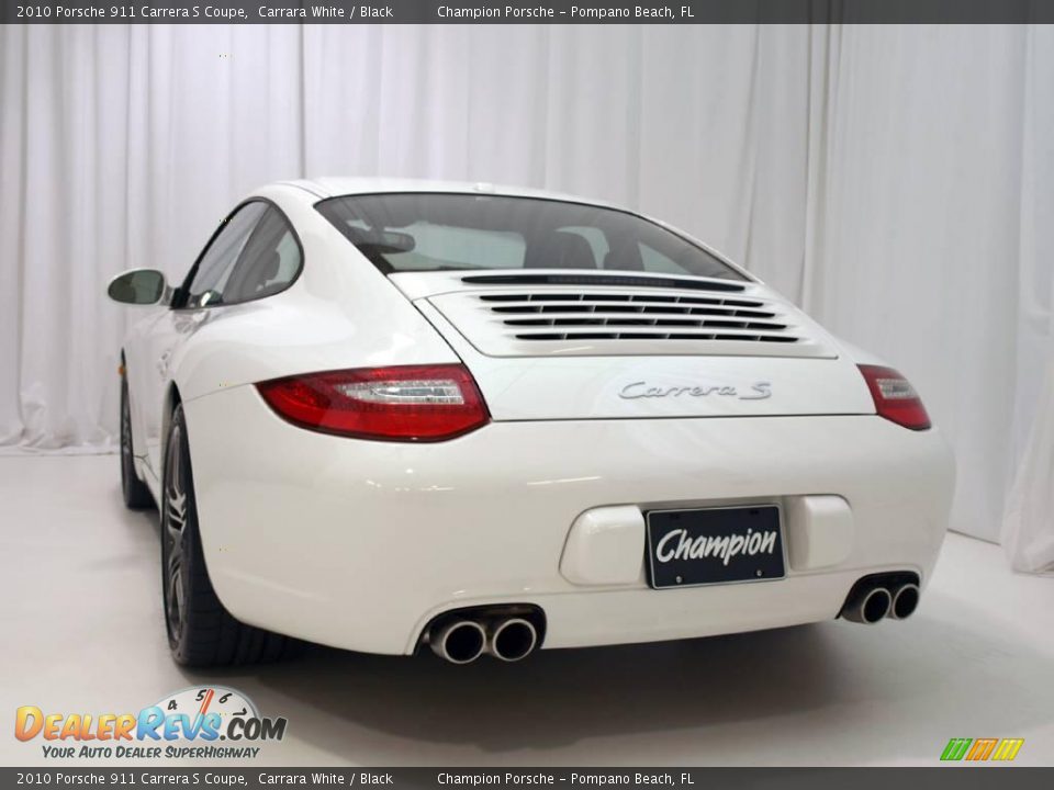 2010 Porsche 911 Carrera S Coupe Carrara White / Black Photo #5