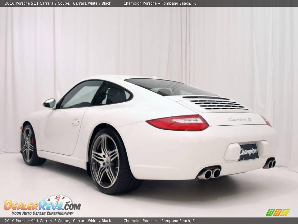 2010 Porsche 911 Carrera S Coupe Carrara White / Black Photo #6