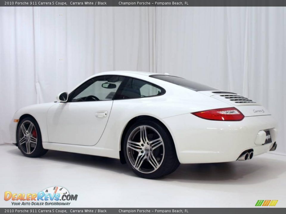 2010 Porsche 911 Carrera S Coupe Carrara White / Black Photo #7