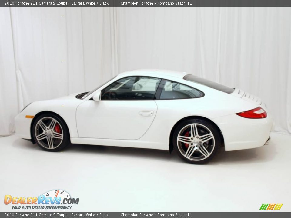 2010 Porsche 911 Carrera S Coupe Carrara White / Black Photo #8