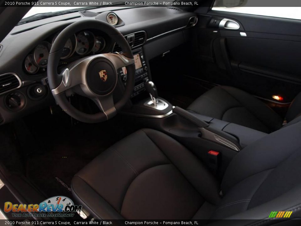 2010 Porsche 911 Carrera S Coupe Carrara White / Black Photo #10