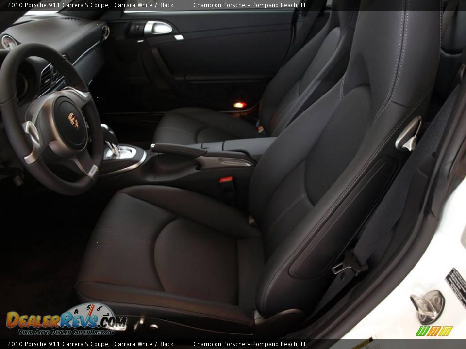 2010 Porsche 911 Carrera S Coupe Carrara White / Black Photo #14