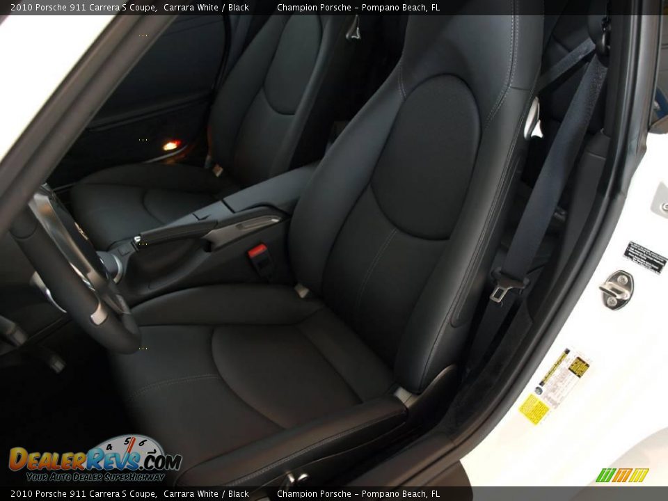 2010 Porsche 911 Carrera S Coupe Carrara White / Black Photo #15