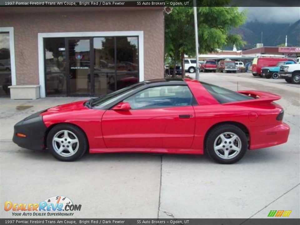 1997 Pontiac Firebird Trans Am Coupe Bright Red / Dark Pewter Photo #1