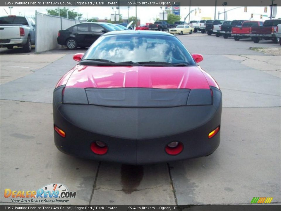 1997 Pontiac Firebird Trans Am Coupe Bright Red / Dark Pewter Photo #3