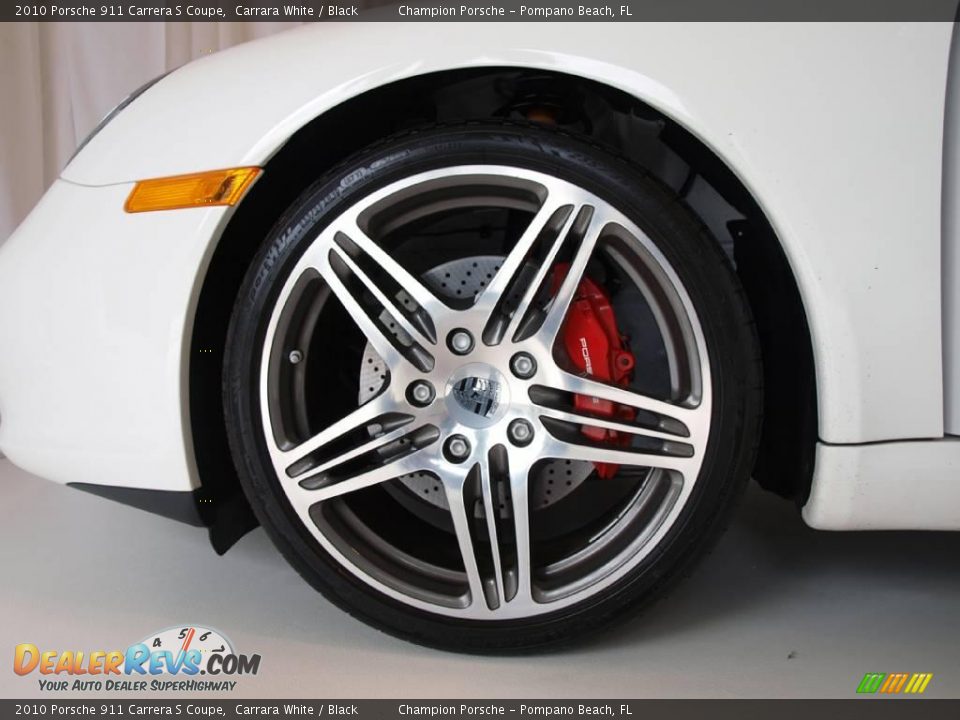 2010 Porsche 911 Carrera S Coupe Carrara White / Black Photo #21