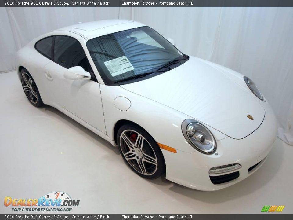 2010 Porsche 911 Carrera S Coupe Carrara White / Black Photo #23