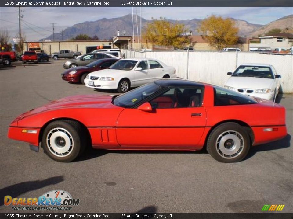 1985 Chevrolet Corvette Coupe Bright Red / Carmine Red Photo #1