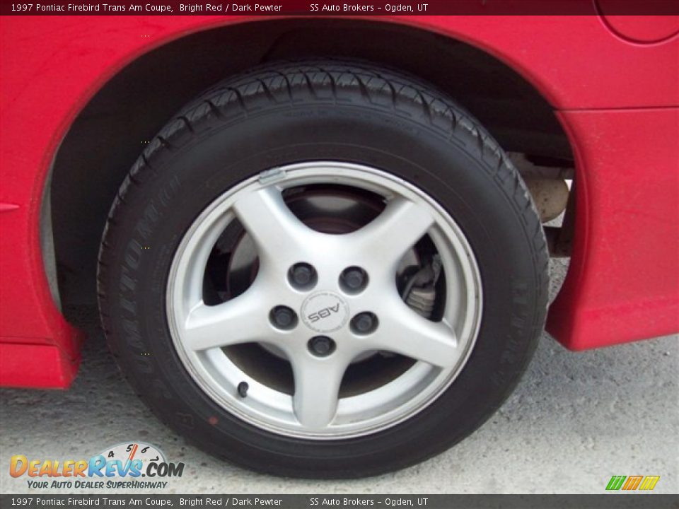 1997 Pontiac Firebird Trans Am Coupe Bright Red / Dark Pewter Photo #13