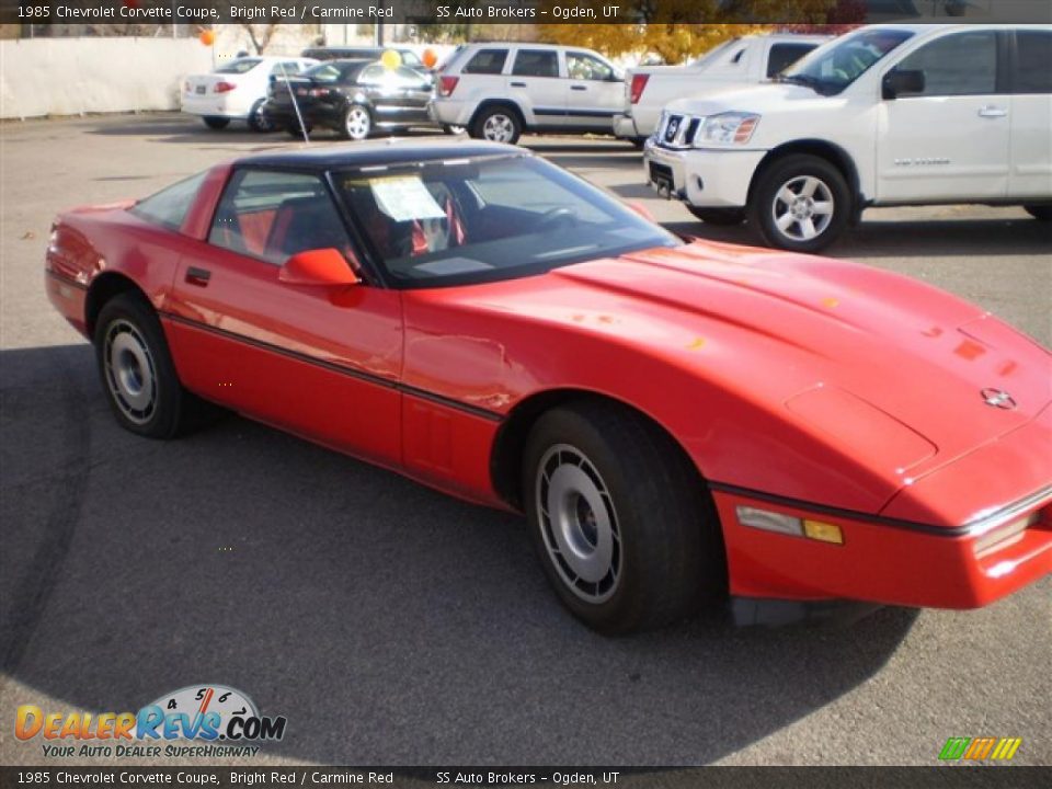 1985 Chevrolet Corvette Coupe Bright Red / Carmine Red Photo #4
